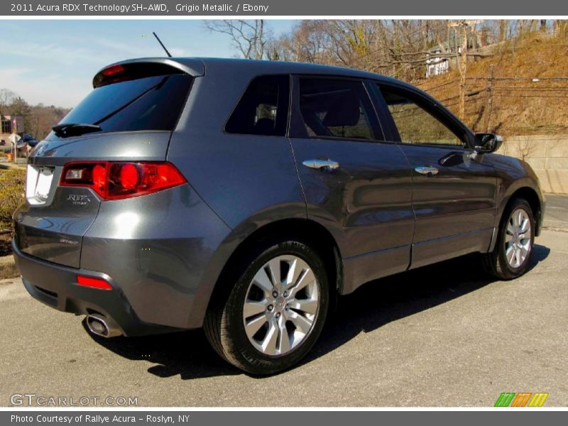 Grigio Metallic / Ebony 2011 Acura RDX Technology SH-AWD