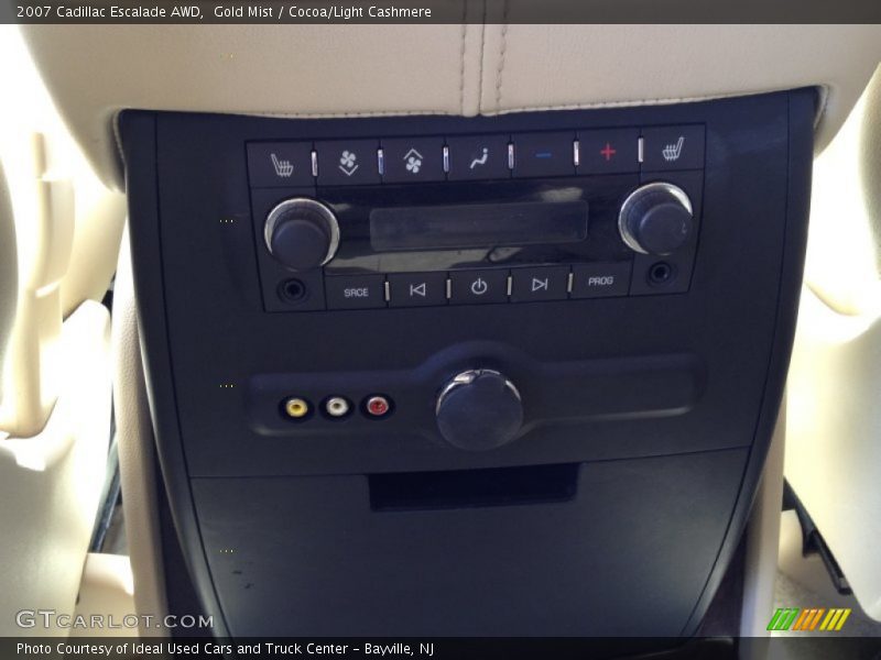 Gold Mist / Cocoa/Light Cashmere 2007 Cadillac Escalade AWD