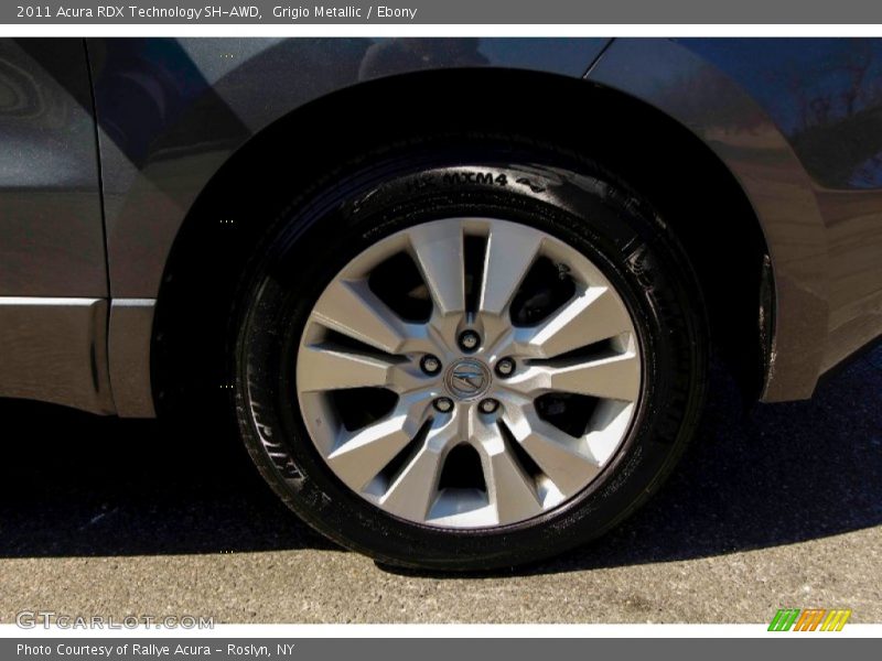 Grigio Metallic / Ebony 2011 Acura RDX Technology SH-AWD
