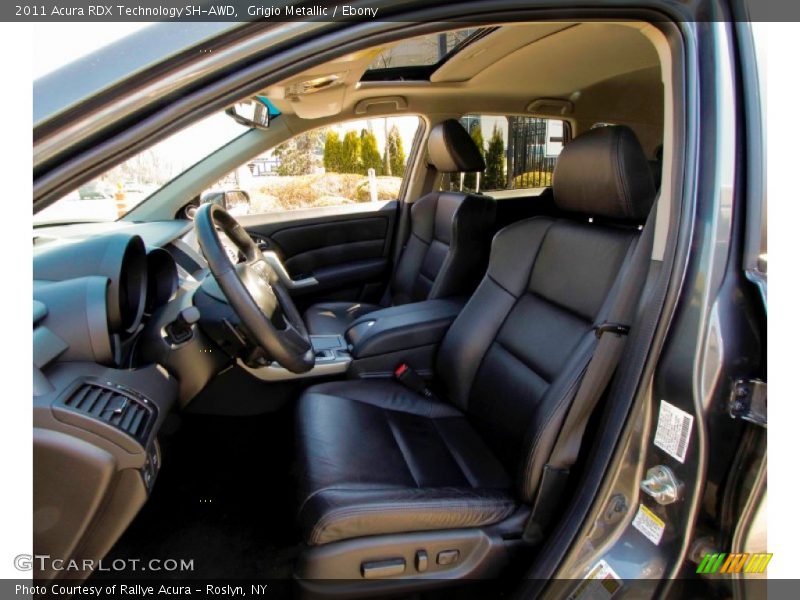 Grigio Metallic / Ebony 2011 Acura RDX Technology SH-AWD