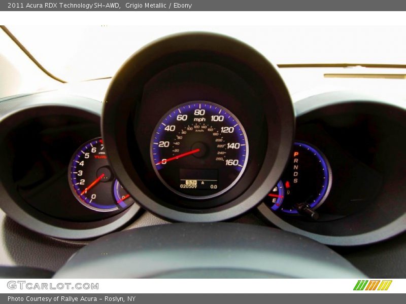 Grigio Metallic / Ebony 2011 Acura RDX Technology SH-AWD