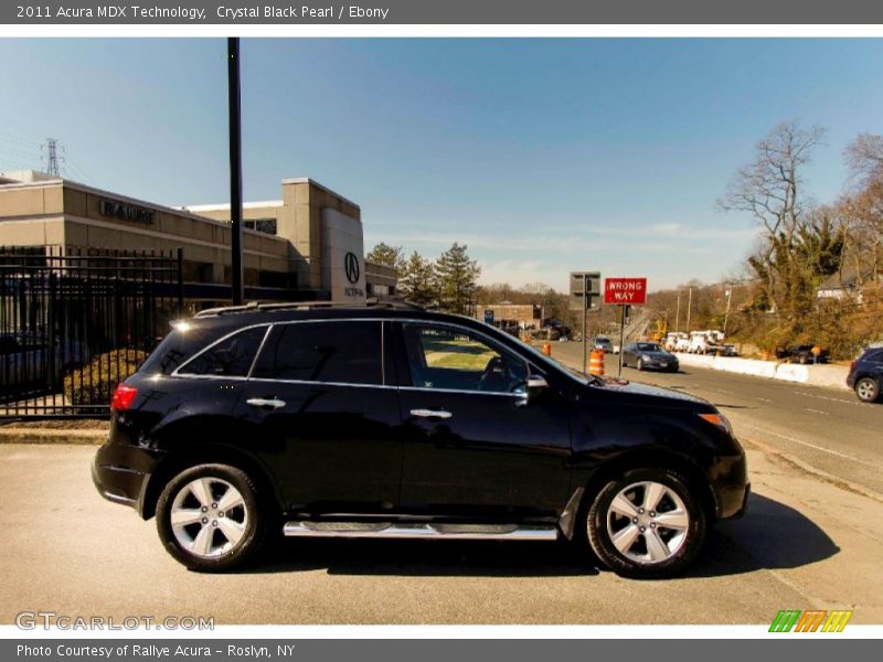 Crystal Black Pearl / Ebony 2011 Acura MDX Technology