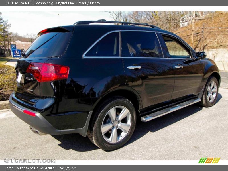 Crystal Black Pearl / Ebony 2011 Acura MDX Technology