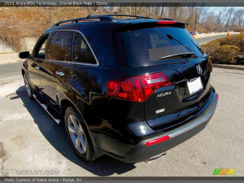 Crystal Black Pearl / Ebony 2011 Acura MDX Technology
