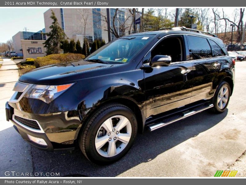 Crystal Black Pearl / Ebony 2011 Acura MDX Technology