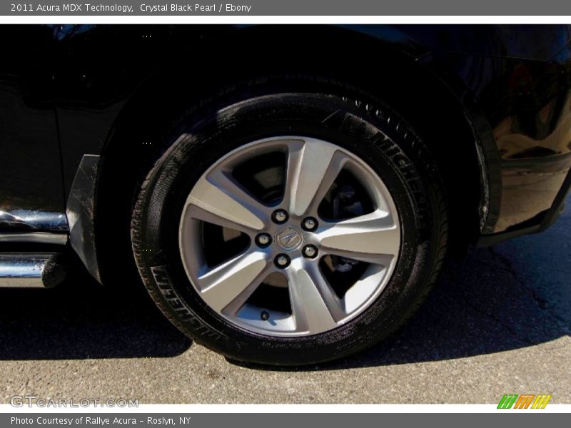 Crystal Black Pearl / Ebony 2011 Acura MDX Technology