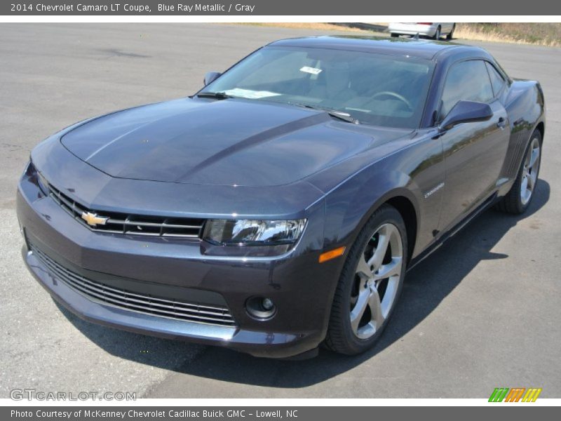 Blue Ray Metallic / Gray 2014 Chevrolet Camaro LT Coupe