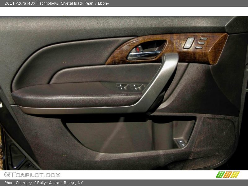 Crystal Black Pearl / Ebony 2011 Acura MDX Technology