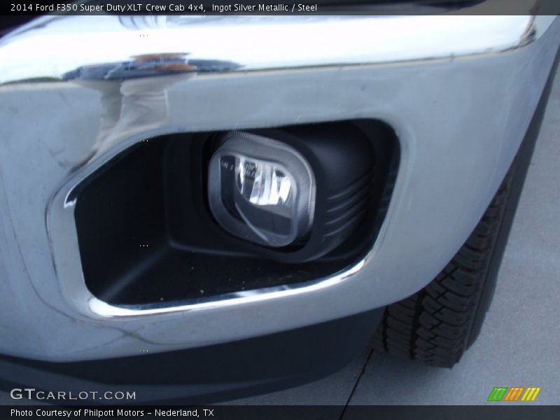 Ingot Silver Metallic / Steel 2014 Ford F350 Super Duty XLT Crew Cab 4x4