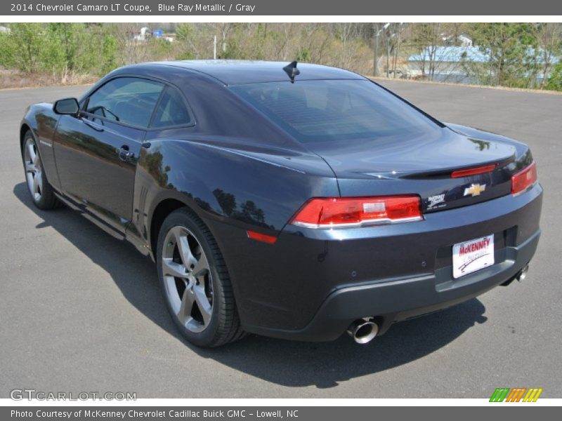 Blue Ray Metallic / Gray 2014 Chevrolet Camaro LT Coupe