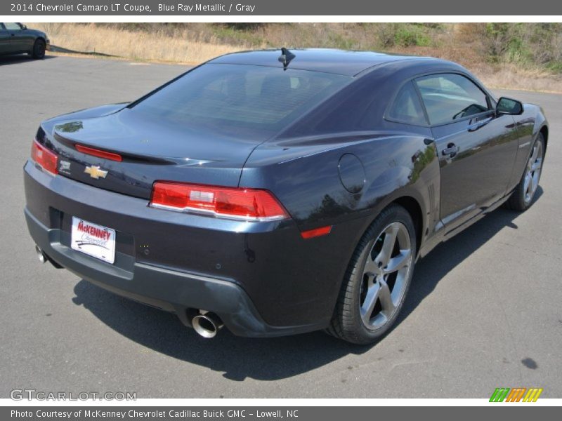 Blue Ray Metallic / Gray 2014 Chevrolet Camaro LT Coupe