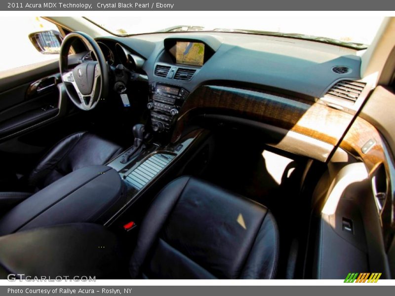 Crystal Black Pearl / Ebony 2011 Acura MDX Technology