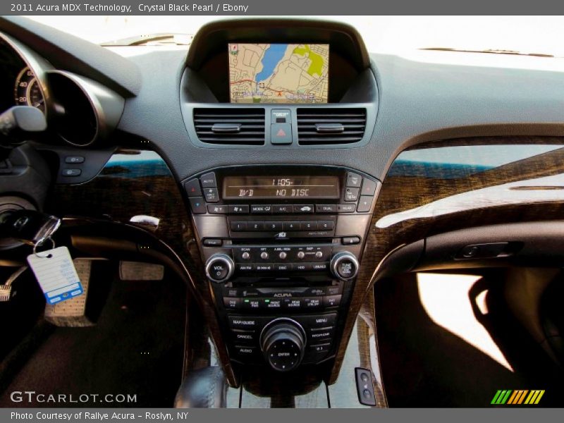Crystal Black Pearl / Ebony 2011 Acura MDX Technology