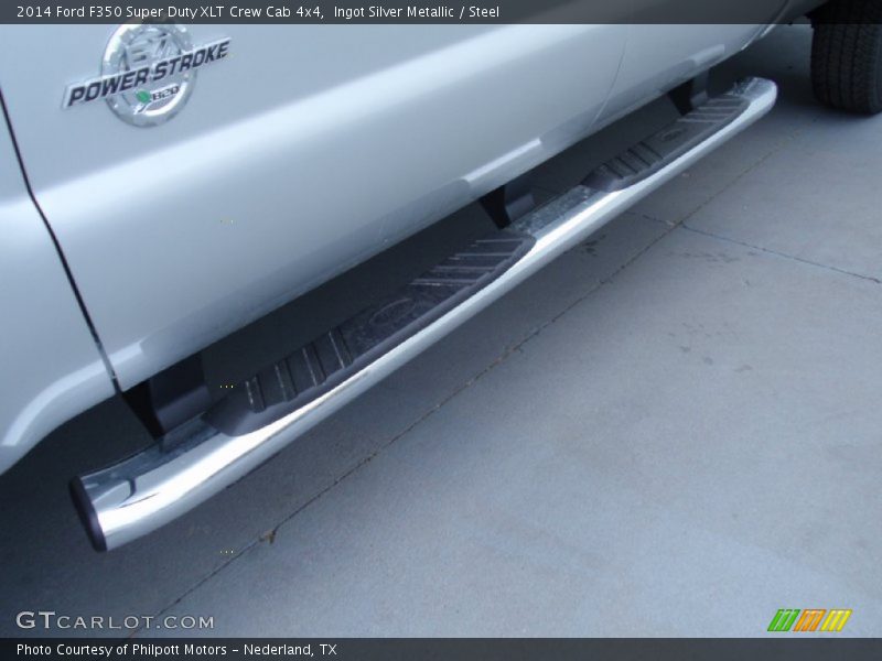 Ingot Silver Metallic / Steel 2014 Ford F350 Super Duty XLT Crew Cab 4x4
