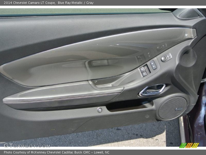 Blue Ray Metallic / Gray 2014 Chevrolet Camaro LT Coupe
