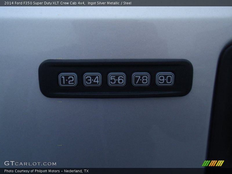 Ingot Silver Metallic / Steel 2014 Ford F350 Super Duty XLT Crew Cab 4x4