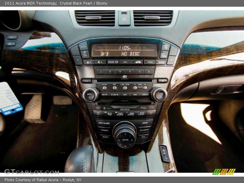 Crystal Black Pearl / Ebony 2011 Acura MDX Technology