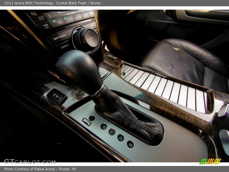 Crystal Black Pearl / Ebony 2011 Acura MDX Technology