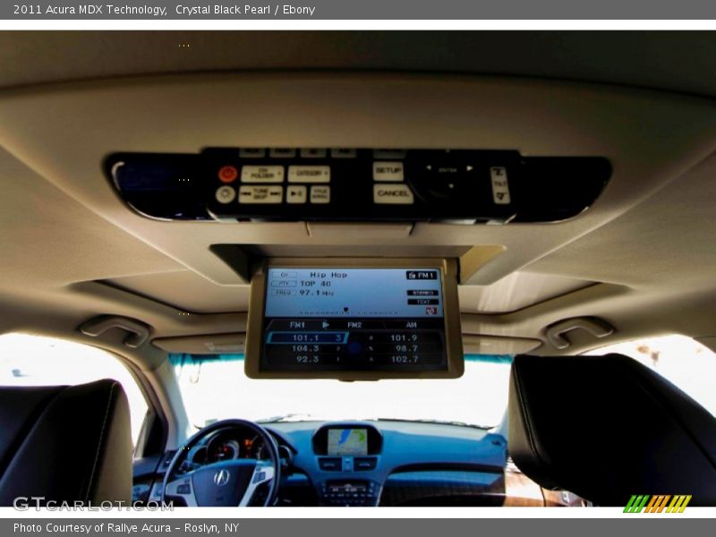 Crystal Black Pearl / Ebony 2011 Acura MDX Technology