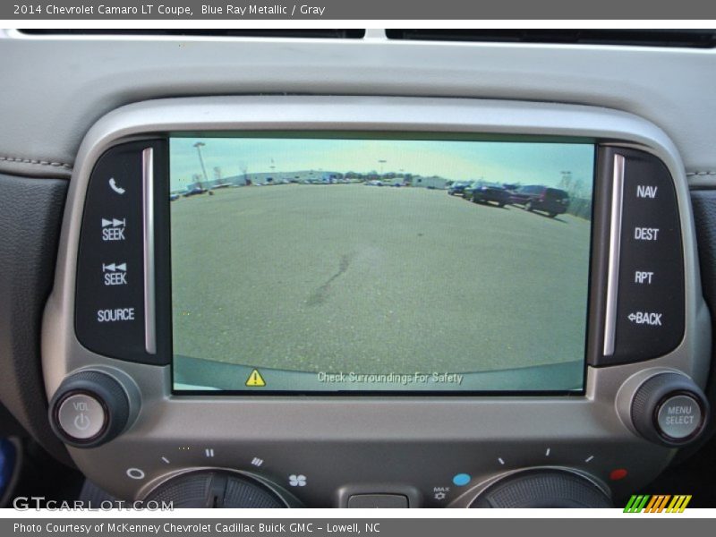Blue Ray Metallic / Gray 2014 Chevrolet Camaro LT Coupe
