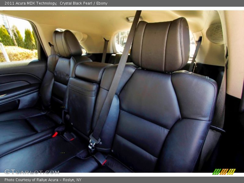 Crystal Black Pearl / Ebony 2011 Acura MDX Technology