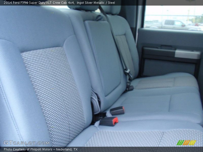 Ingot Silver Metallic / Steel 2014 Ford F350 Super Duty XLT Crew Cab 4x4