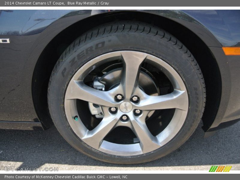 Blue Ray Metallic / Gray 2014 Chevrolet Camaro LT Coupe