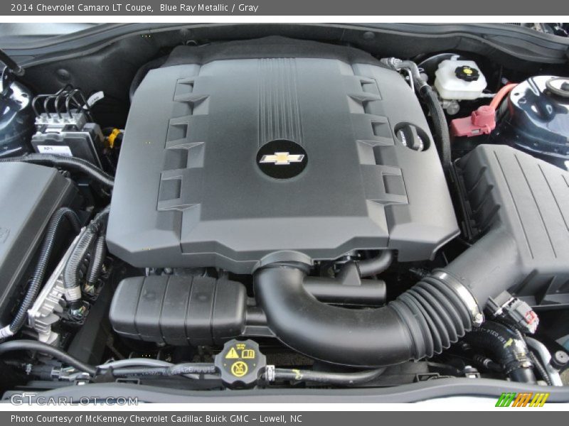 Blue Ray Metallic / Gray 2014 Chevrolet Camaro LT Coupe