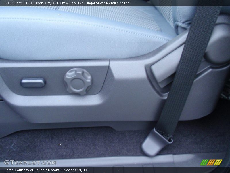 Ingot Silver Metallic / Steel 2014 Ford F350 Super Duty XLT Crew Cab 4x4