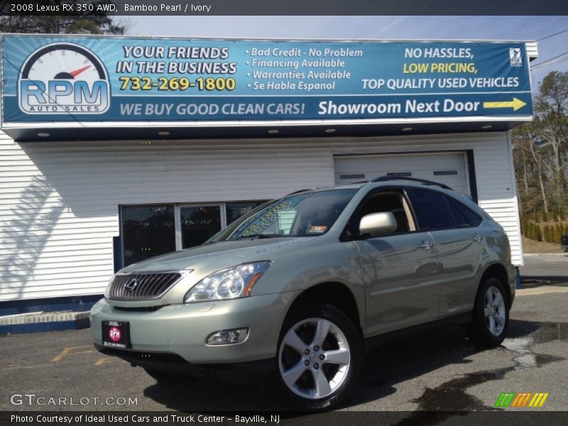 Bamboo Pearl / Ivory 2008 Lexus RX 350 AWD