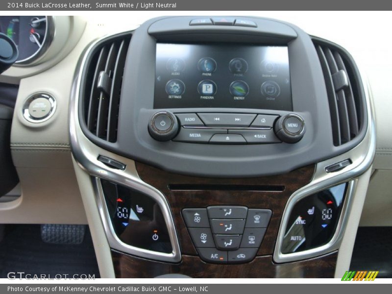 Summit White / Light Neutral 2014 Buick LaCrosse Leather