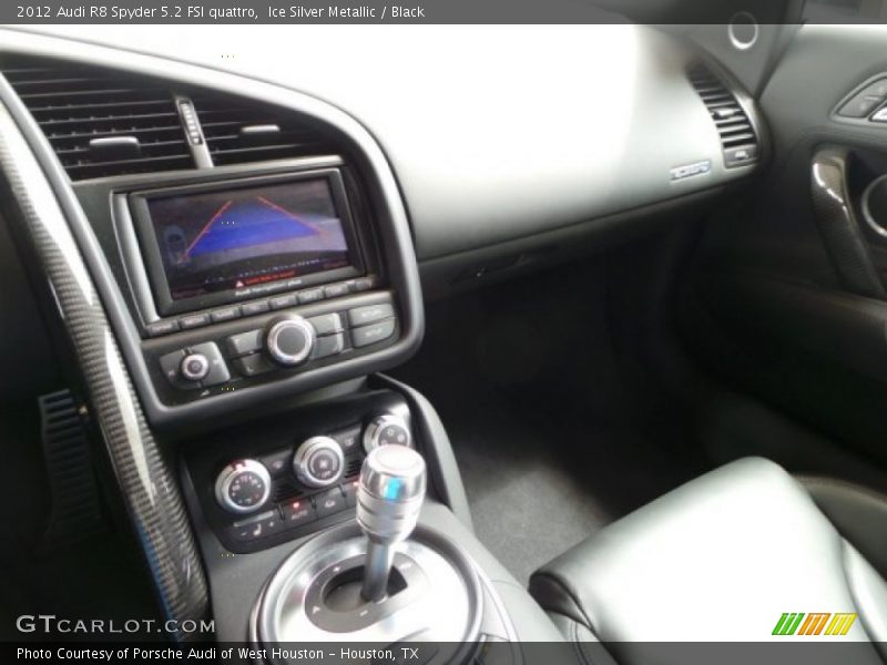 Ice Silver Metallic / Black 2012 Audi R8 Spyder 5.2 FSI quattro