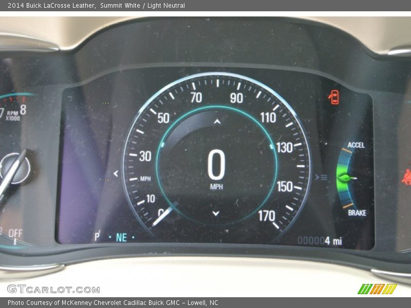 Summit White / Light Neutral 2014 Buick LaCrosse Leather