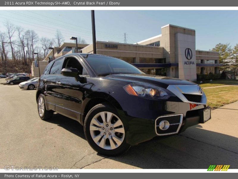 Crystal Black Pearl / Ebony 2011 Acura RDX Technology SH-AWD