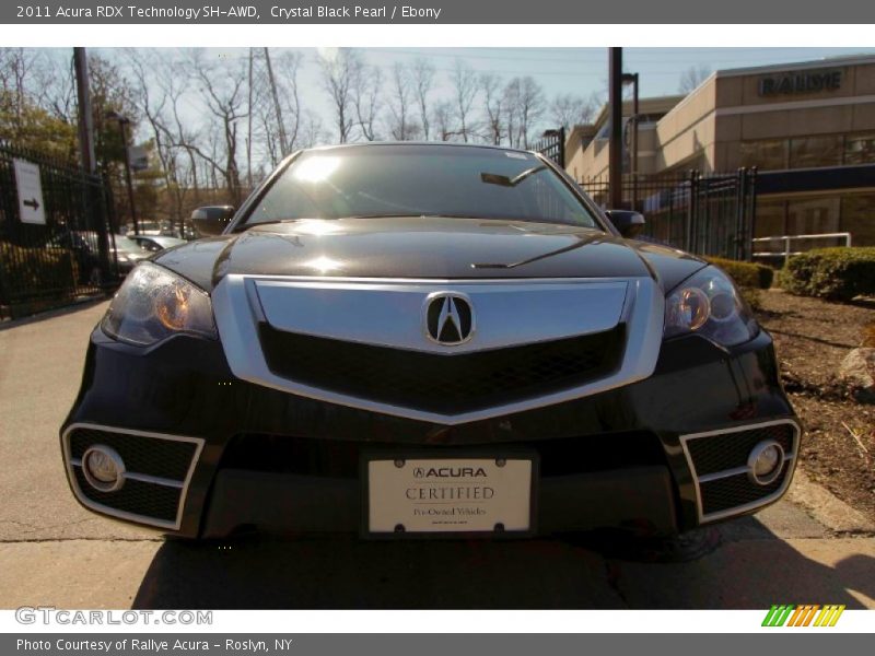 Crystal Black Pearl / Ebony 2011 Acura RDX Technology SH-AWD