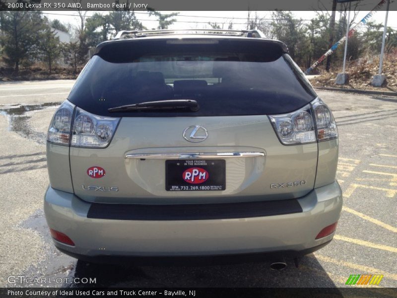 Bamboo Pearl / Ivory 2008 Lexus RX 350 AWD