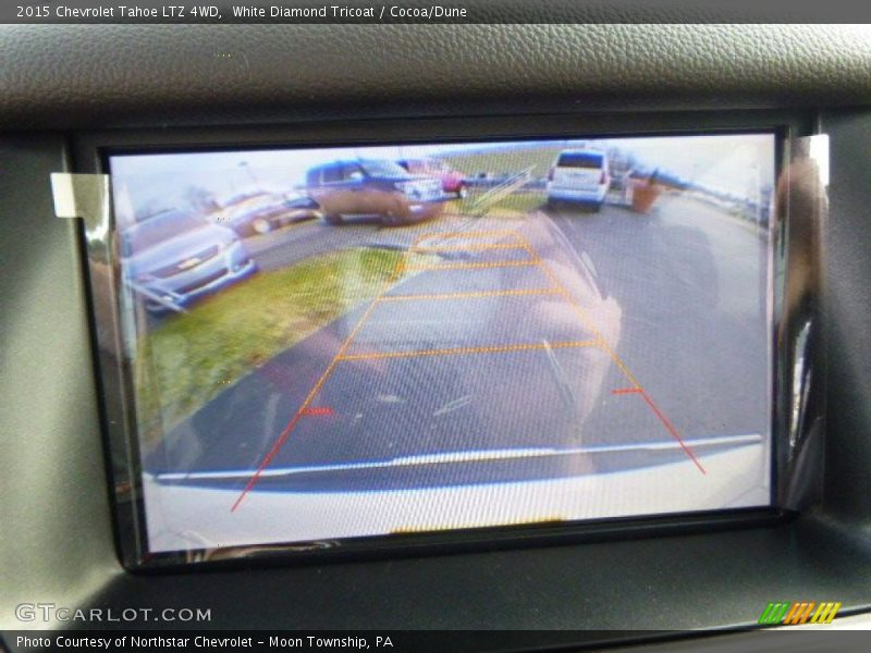 White Diamond Tricoat / Cocoa/Dune 2015 Chevrolet Tahoe LTZ 4WD