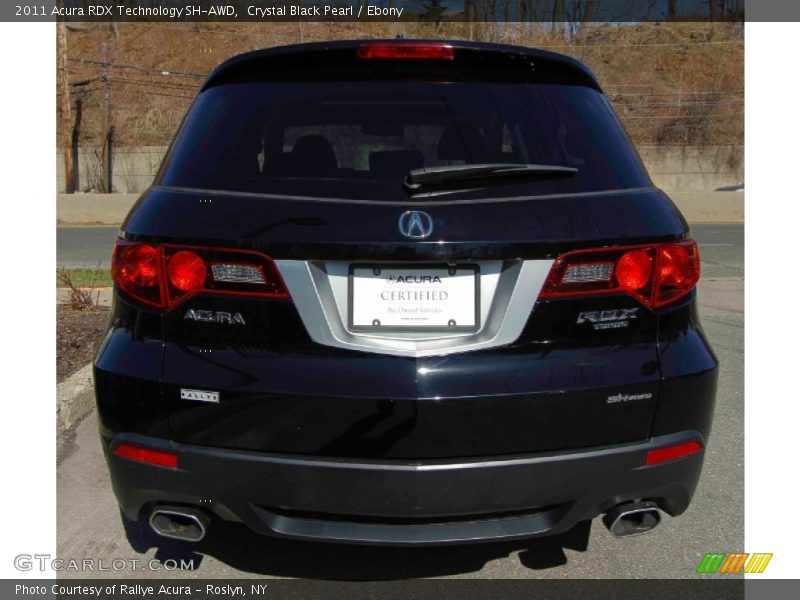 Crystal Black Pearl / Ebony 2011 Acura RDX Technology SH-AWD