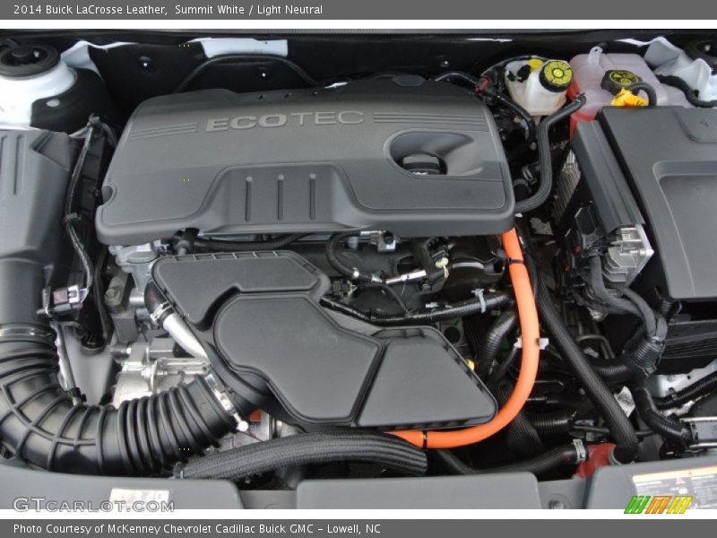  2014 LaCrosse Leather Engine - 2.4 Liter ECOTEC DI DOHC 16-Valve VVT 4 Cylinder Gasoline/eAssist Electric Motor