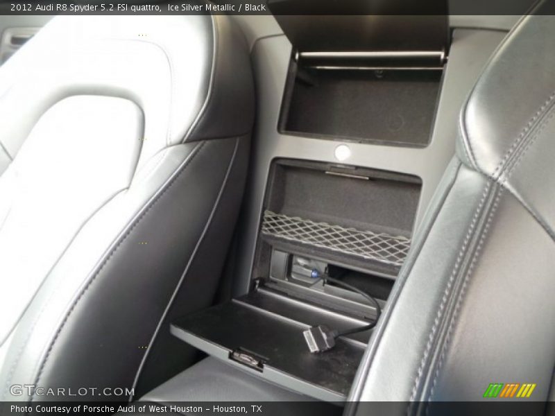 Ice Silver Metallic / Black 2012 Audi R8 Spyder 5.2 FSI quattro