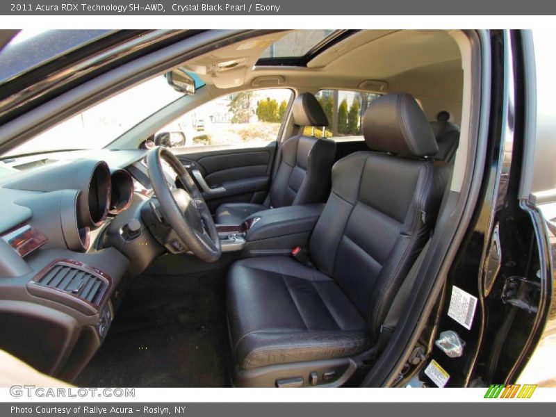 Crystal Black Pearl / Ebony 2011 Acura RDX Technology SH-AWD