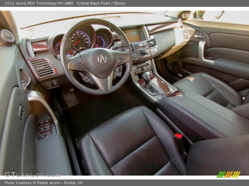 Crystal Black Pearl / Ebony 2011 Acura RDX Technology SH-AWD