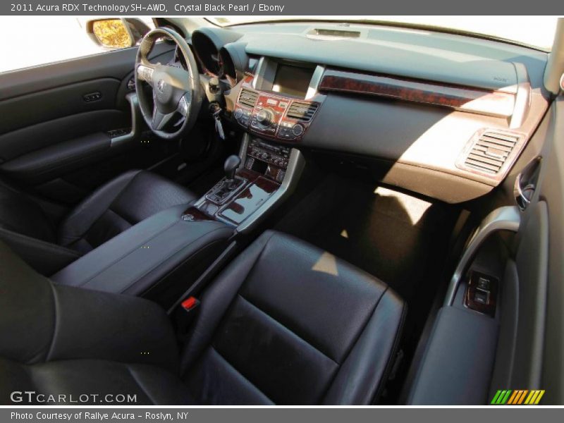 Crystal Black Pearl / Ebony 2011 Acura RDX Technology SH-AWD