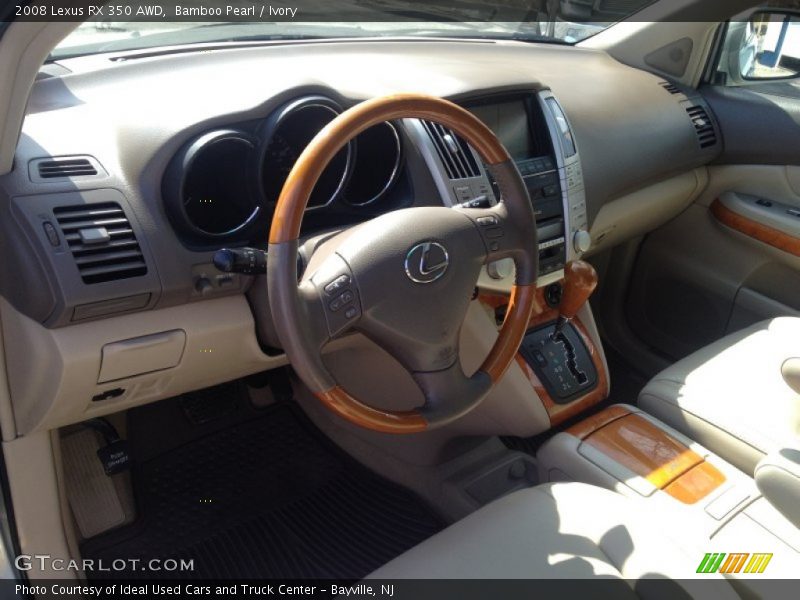 Bamboo Pearl / Ivory 2008 Lexus RX 350 AWD