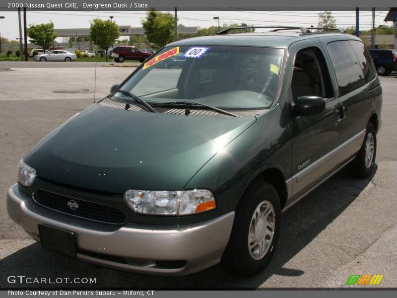 Evergreen Dusk / Slate 2000 Nissan Quest GXE