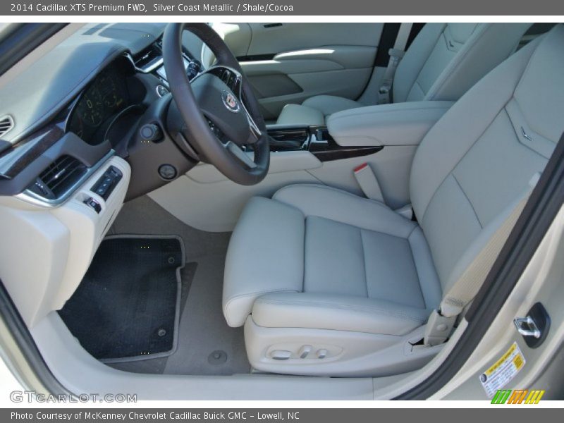 Silver Coast Metallic / Shale/Cocoa 2014 Cadillac XTS Premium FWD