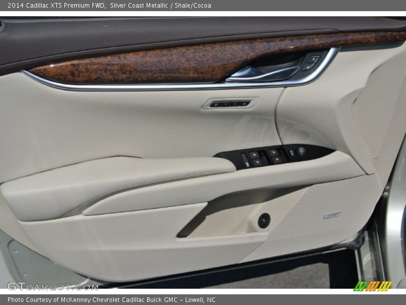 Silver Coast Metallic / Shale/Cocoa 2014 Cadillac XTS Premium FWD