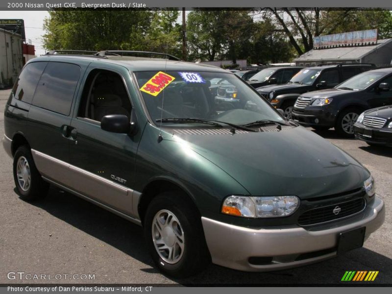 Evergreen Dusk / Slate 2000 Nissan Quest GXE