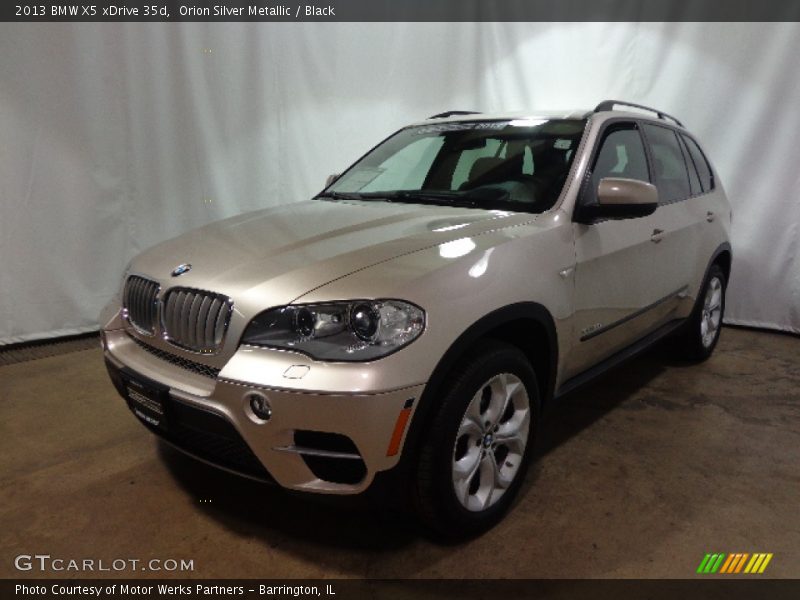 Orion Silver Metallic / Black 2013 BMW X5 xDrive 35d