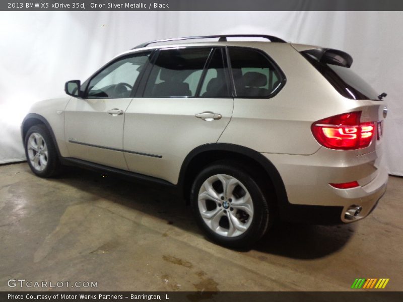 Orion Silver Metallic / Black 2013 BMW X5 xDrive 35d